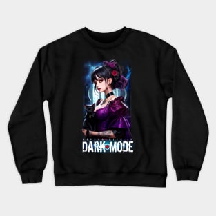 Dark Mode Crewneck Sweatshirt